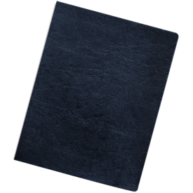 Classic Grain Presentation Covers - Oversize Letter, Navy, 50pk